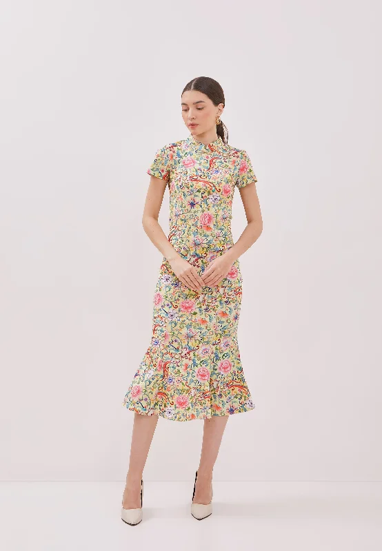 PHOENIX Mermaid Cheongsam Dress