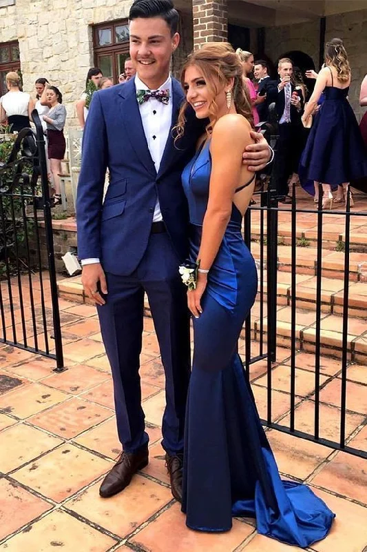 Mermaid Evening Dresses, Royal Blue Formal Dress Prom Dress   cg13979
