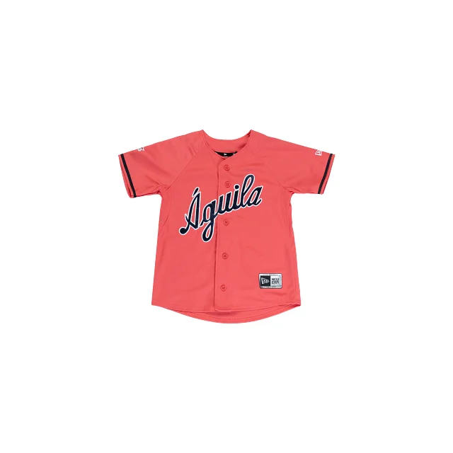 Jersey Alternativo El Águila de Veracruz LMB para Niña o Niño Modern Jersey Tee