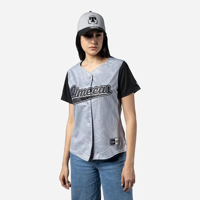 Jersey Alternativo Olmecas de Tabasco LMB para Mujer Casual Jersey Blouse