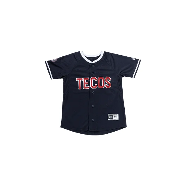 Jersey Alternativo Tecolotes de los 2 Laredos LMB para Niña o Niño Recycled Jersey Tee
