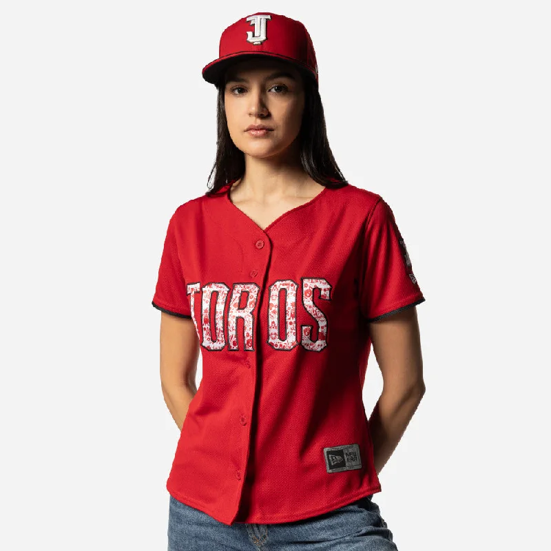 Jersey Alternativo Toros de Tijuana LMB para Mujer Holiday Jersey Tee