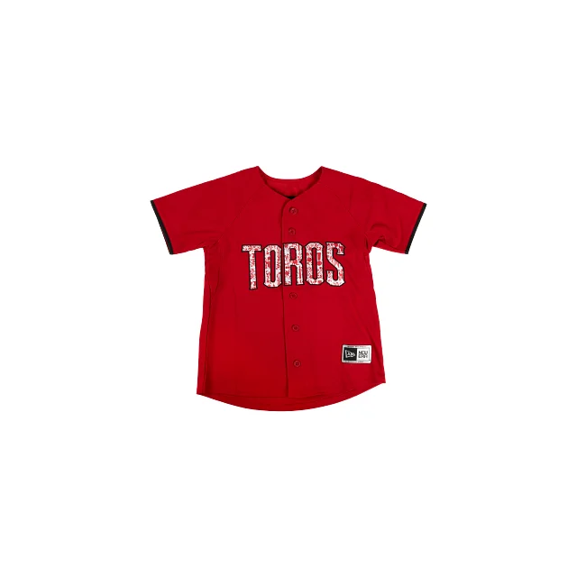 Jersey Alternativo Toros de Tijuana LMB para Niña o Niño Boutique Jersey Tee