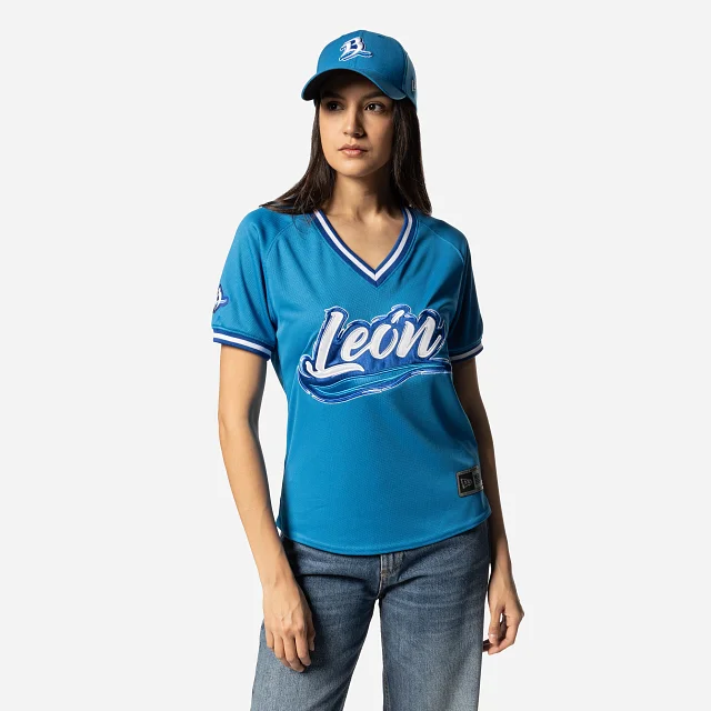 Jersey Away Bravos de León LMB para Mujer Party Jersey Tee