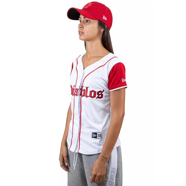Jersey de Diablos Rojos del México Retro Patterned Jersey Tee
