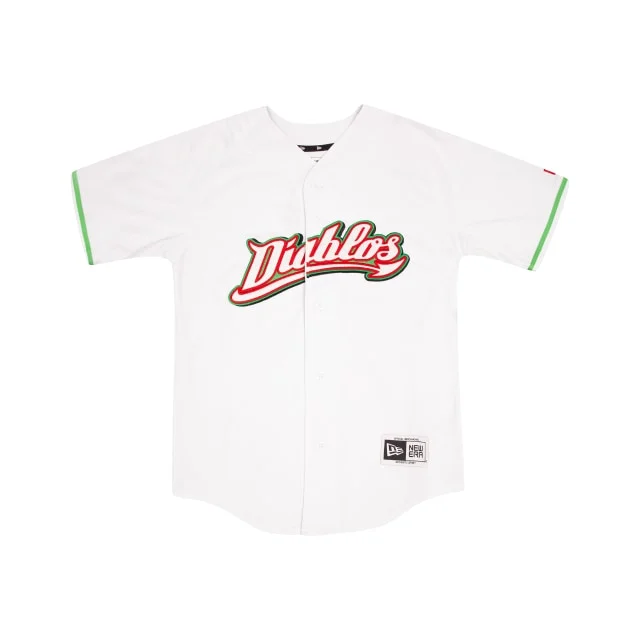 Jersey para Niño Diablos Rojos del México LMB Fangear Polka Dot Jersey Shirt