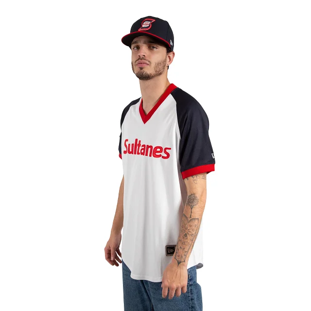 Jersey Retro Sultanes de Monterrey LMB Asymmetrical Jersey Blouse