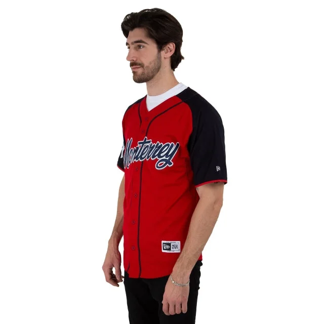 Jersey Sultanes de Monterrey LMB Fangear Navy Blue Jersey Tee