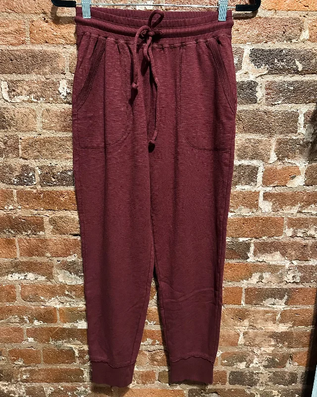 Jersey Jogger Merlot Bohemian Jersey Tee