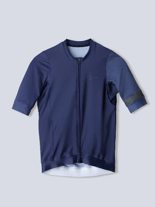 G90 JERSEY BLUEBERRY Linen Jersey Top