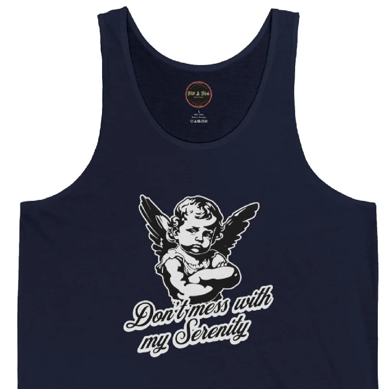 Don't Mess with my Serenity Unisex Jersey Tank Winter Jersey Top