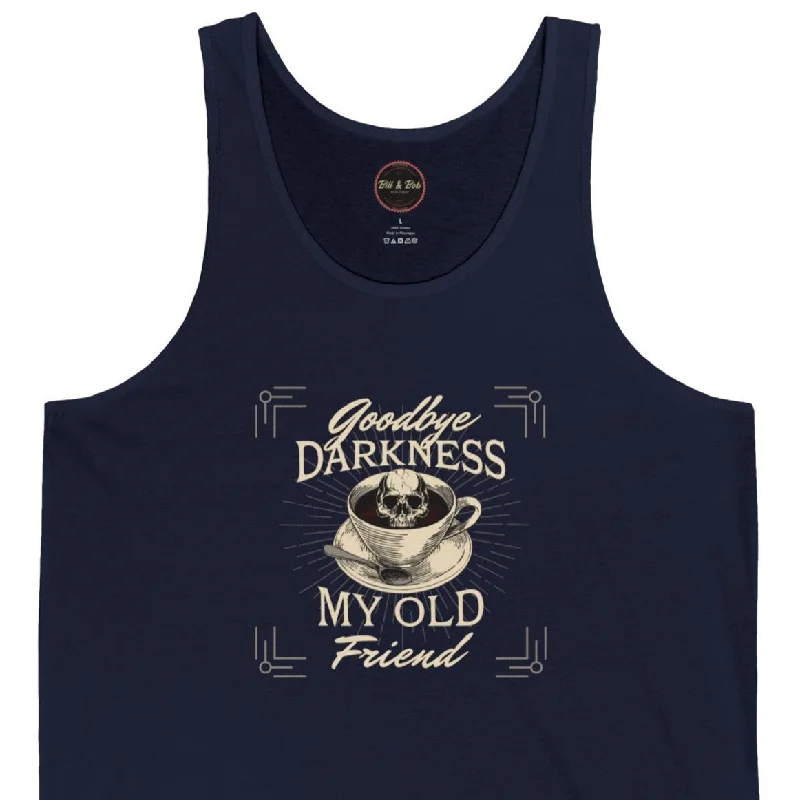 Goodbye Darkness Unisex Jersey Tank Cream Jersey Tee