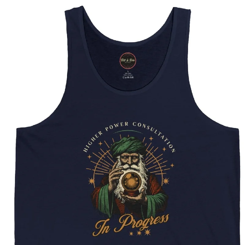 HP Consultation Unisex Jersey Tank Halter Neck Jersey Tee