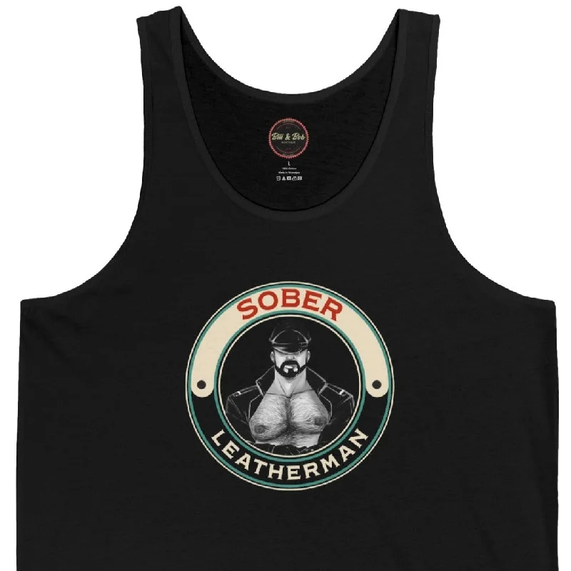 Leatherman Unisex Jersey Tank Ribbed Jersey Tee