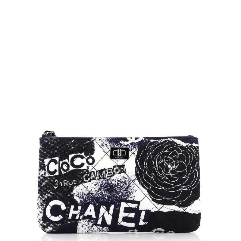 Reissue 2.55 O Case Pouch Quilted Printed Jersey Small Autumn Jersey Shirt