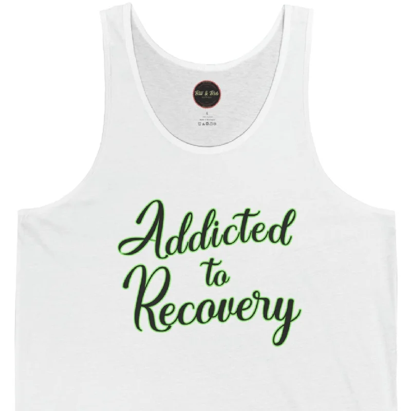 Addicted to Recovery Unisex Jersey Tank Vintage Jersey Tee