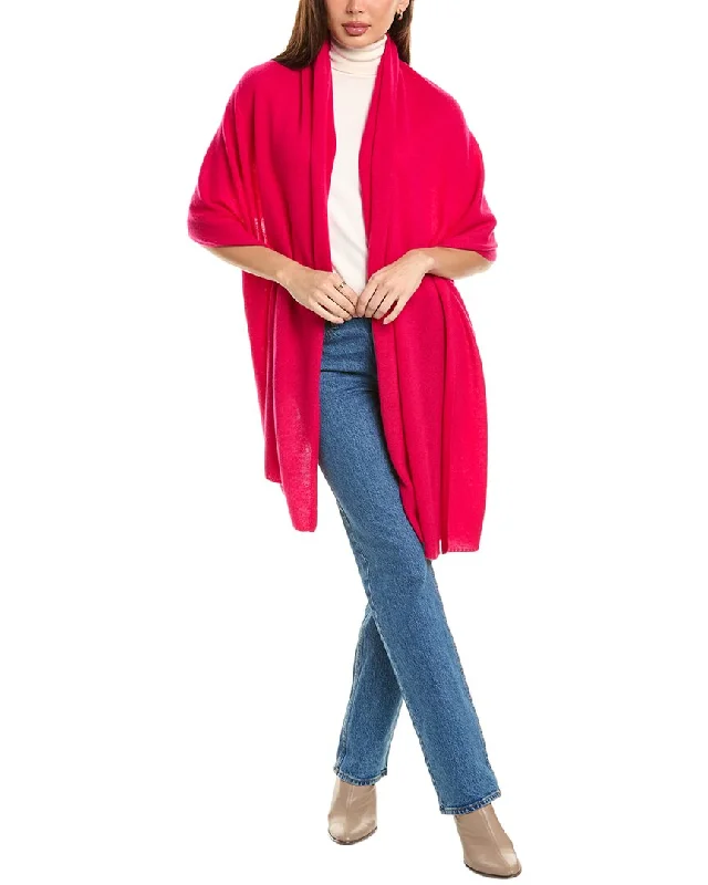 Amicale Cashmere Jersey Cashmere Travel Wrap Linen Jersey Top