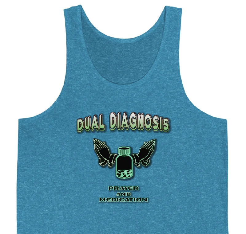 Dual Diagnosis Unisex Jersey Tank Soft Jersey Shirt