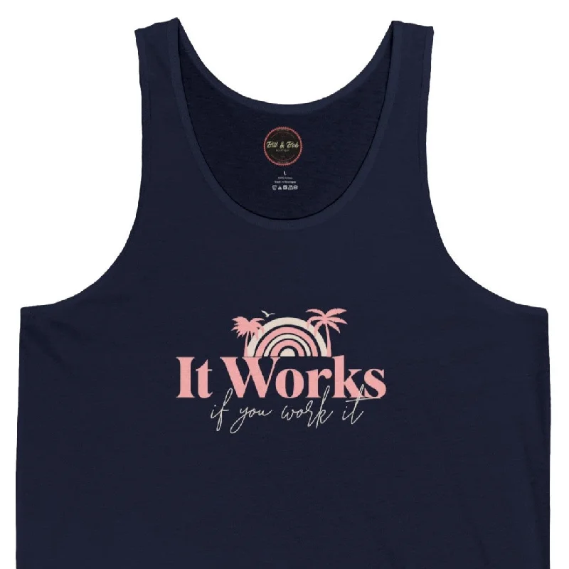 It Works Unisex Jersey Tank Boutique Jersey Tee