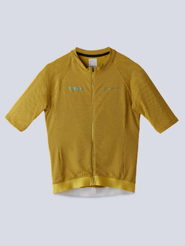 ESSNTL GRAPHENE SS UNISEX JERSEY MUSTARD Modern Jersey Tee