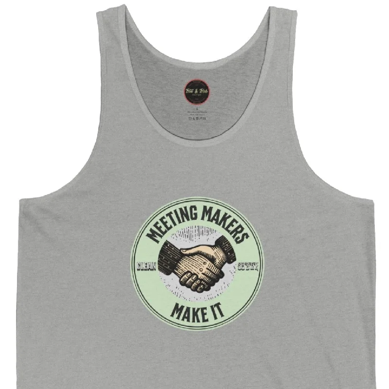 Meeting Makers Unisex Jersey Tank Premium Jersey Tee