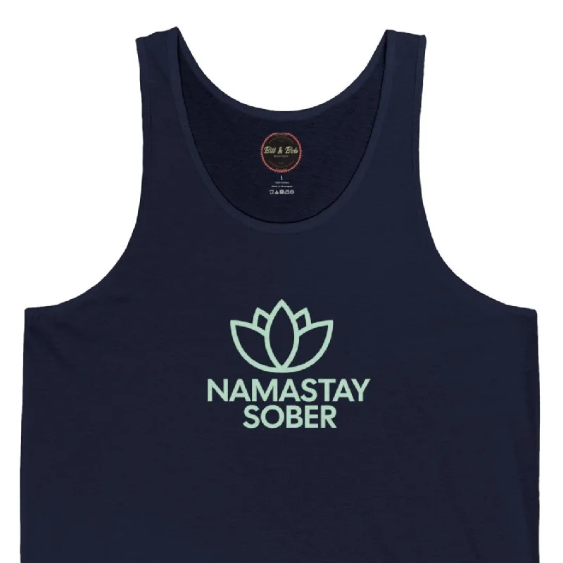 Namastay Sober Unisex Jersey Tank Classic Jersey Tee