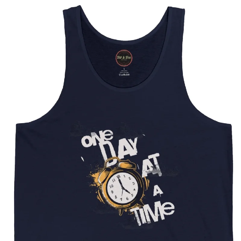 One Day at a Time Unisex Jersey Tank Lightweight Jersey Top