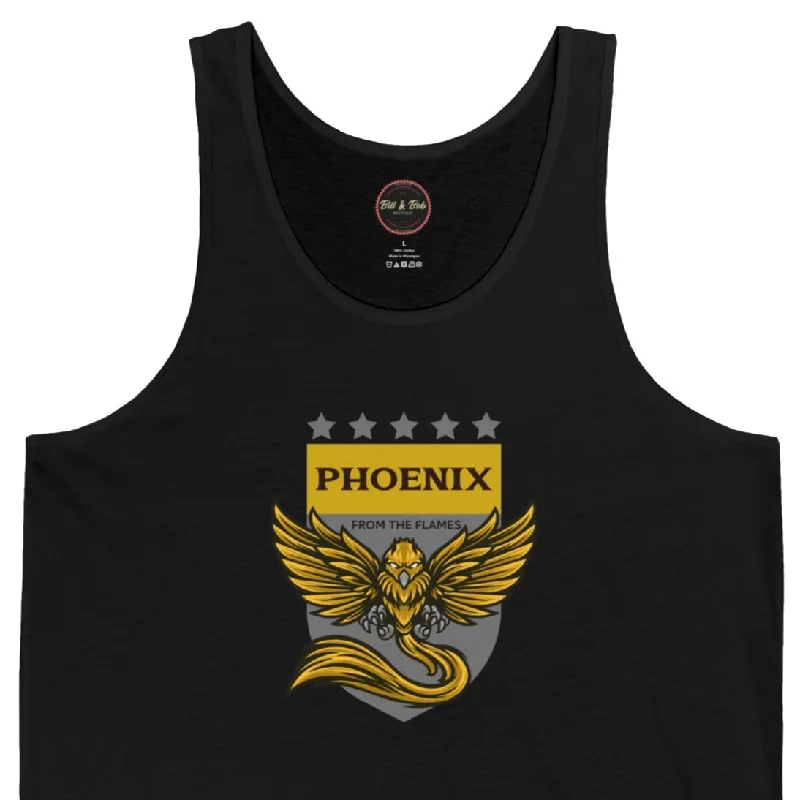 Phoenix from the Flames Unisex Jersey Tank Dark Color Jersey Shirt