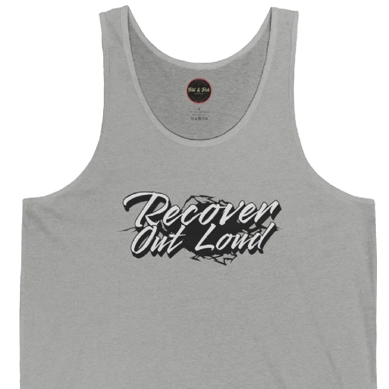 Recover Out Loud Unisex Jersey Tank High Neck Jersey Shirt