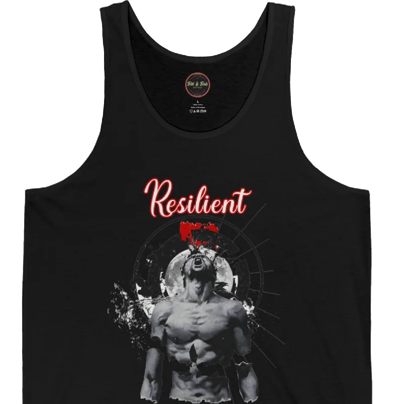 Resilient Unisex Jersey Tank Bronze Jersey Tee