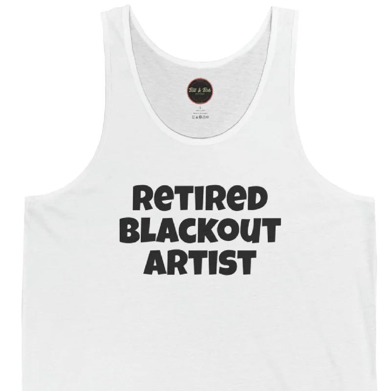 Retired Blackout Artist Unisex Jersey Tank Bohemian Jersey Tee