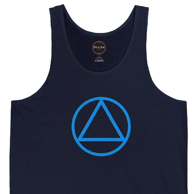 Simple AA LogoUnisex Jersey Tank Bright Color Jersey Top