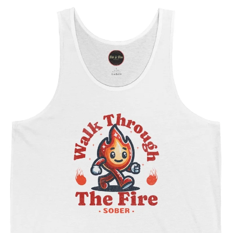 Walk Through the Fire Unisex Jersey Tank Bohemian Jersey Tee