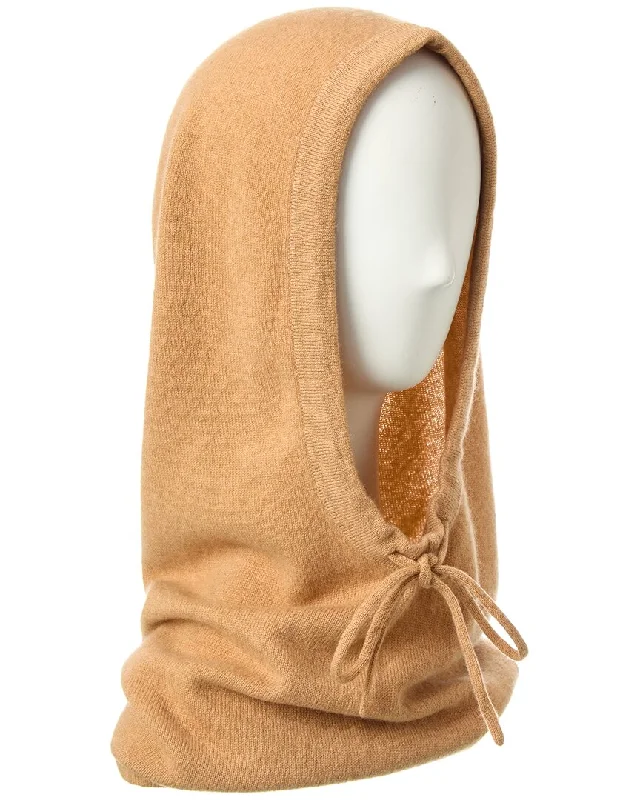 Phenix Jersey Drawstring Cashmere Hood Short Sleeve Jersey Top