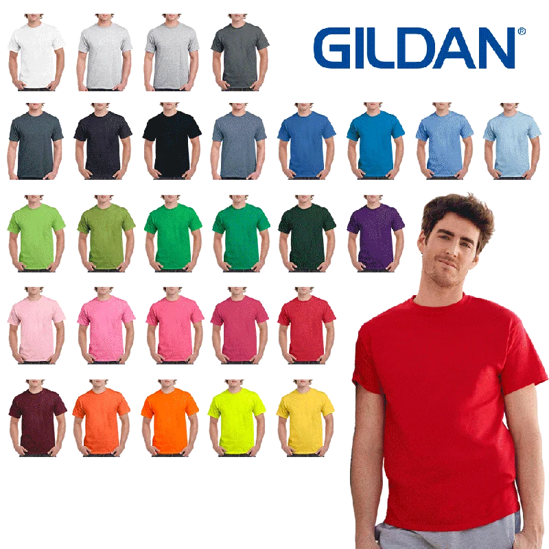 2000 Mens Adult Ultra Cotton short sleeve T-shirt - Gildan Cozy Warm Stylish