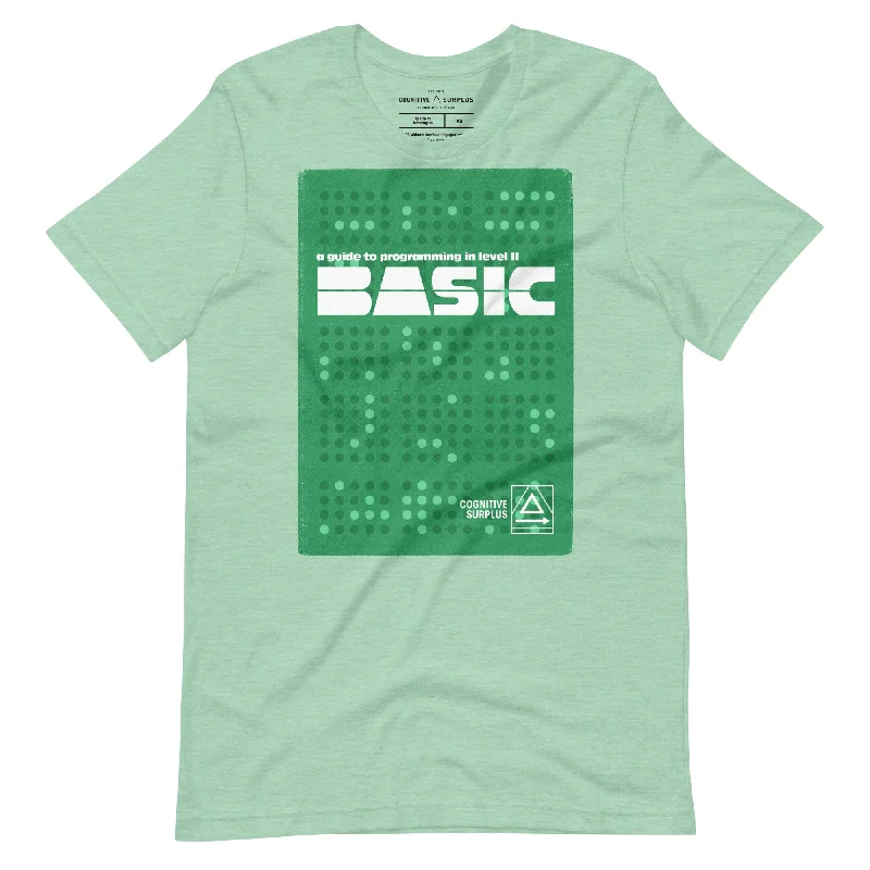 BASIC Programming Graphic Tee Graphic T-Shirt Round Neck Polyester