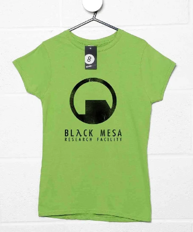 Black Mesa Fitted Womens T-Shirt Satin Blend Silk Blend Wool Blend