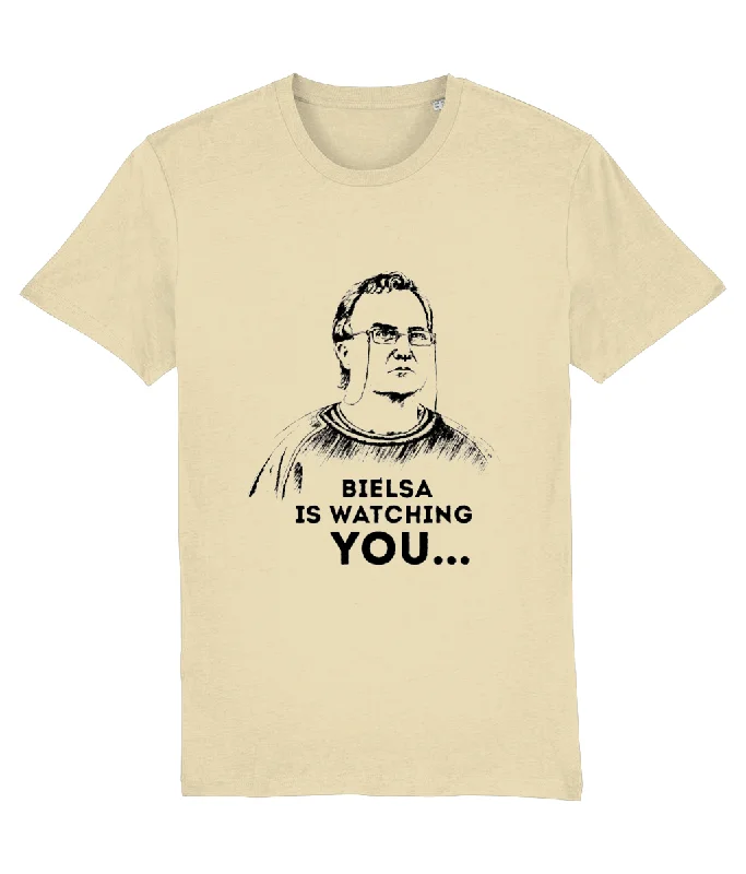 Bielsa Is Wathcing You... T-Shirt Women Fashionable Trendy Casual