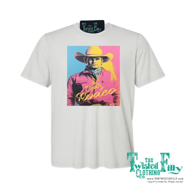 Dear Rodeo - S/S Adult Crew Neck Unisex Tee - Assorted Colors Zippered Buttoned Snapped