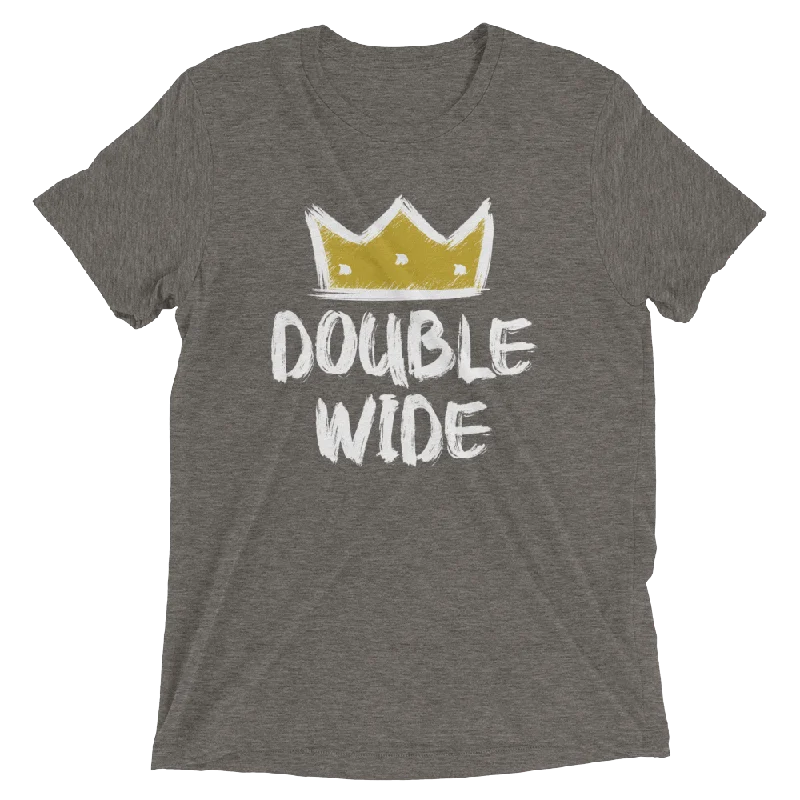 Double Wide Queen T-Shirt Graphic Embroidered Appliqued