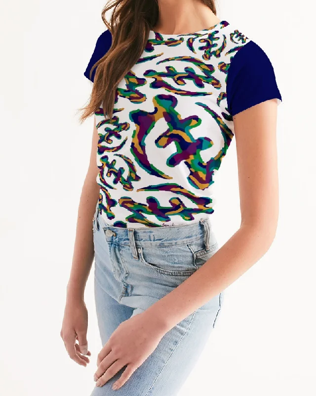 EXCEPT FOR GOD Women's Graphic Tee Satin Blend Silk Blend Wool Blend