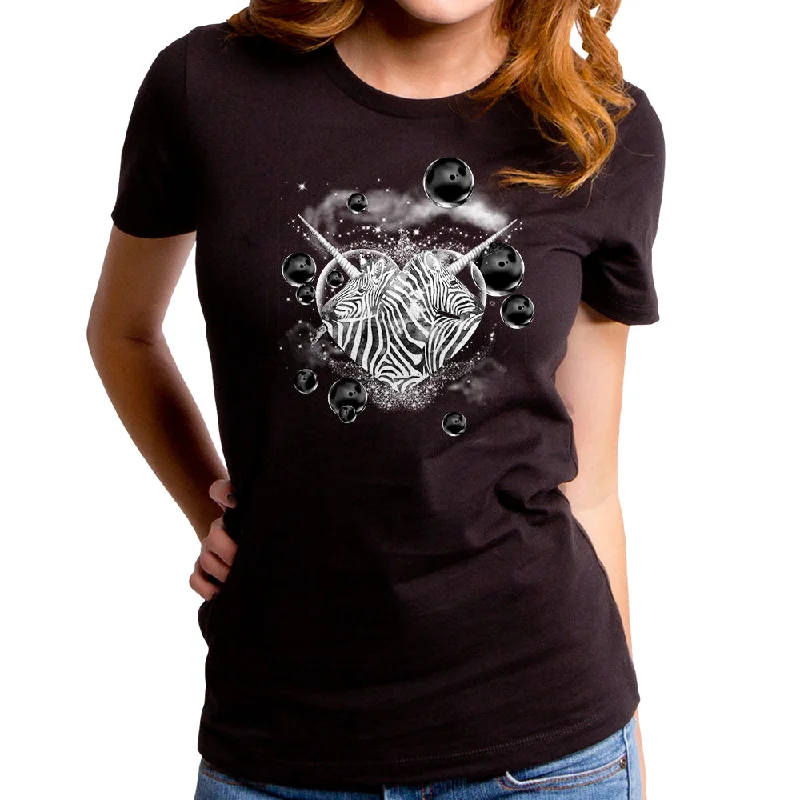 Zebracorns Women's T-Shirt Casual Formal Business