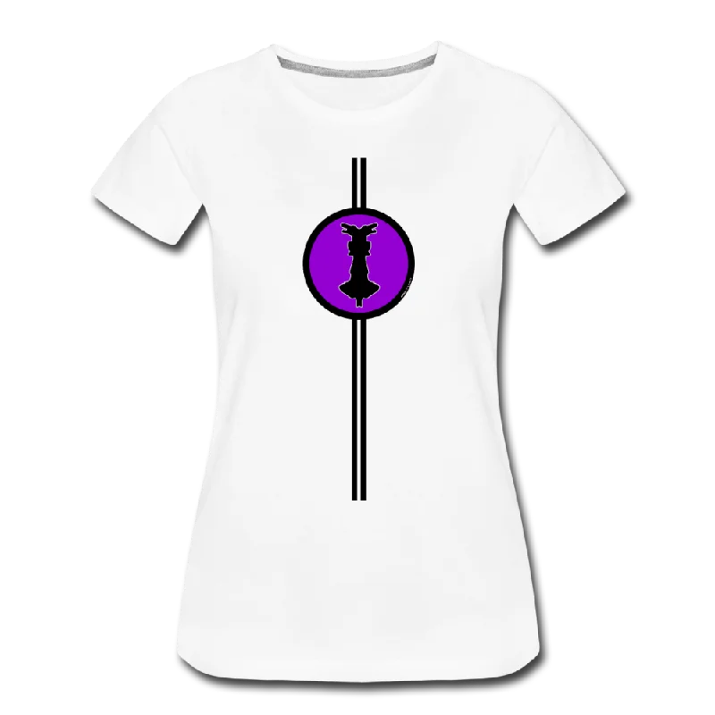 it's OON "iCreate" Women T-Shirt - W1107 Spandex Blend Rayon Blend Denim Blend