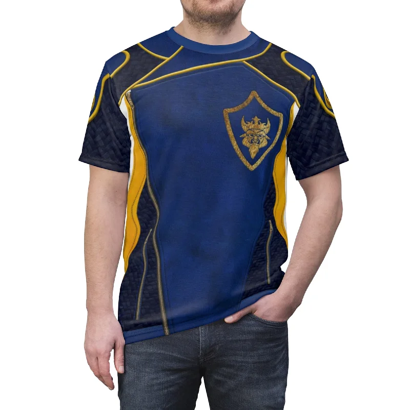 King Ben Shirt, Descendants 3 Costume Chenille Fabric Brocade Fabric Lace Fabric
