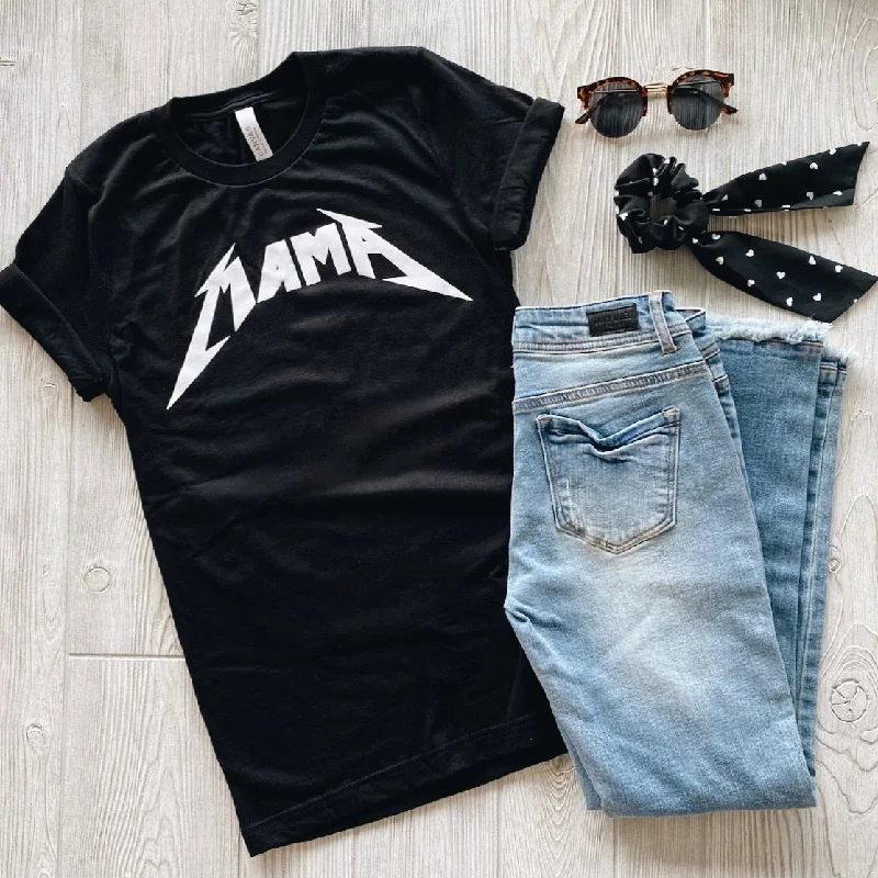 Metallica Mama • Tee Spandex Blend Rayon Blend Denim Blend