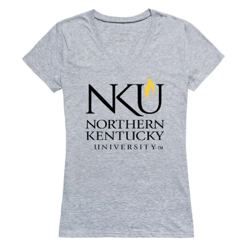Northern Kentucky Norse Womens Seal T-Shirt Ribbed T-Shirt High Neck Heavyweight