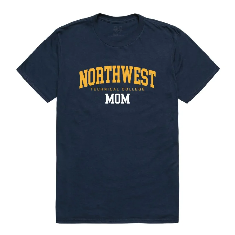 Northwest Technical College Hawks Mom T-Shirts Polka Dot Checkered Tartan