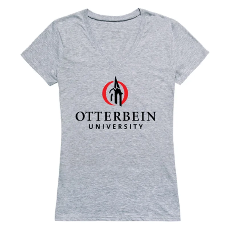 Otterbein Cardinals Womens Seal T-Shirt Elasticated Padded Insulated