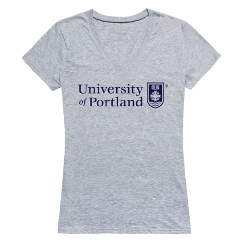 Portland Pilots Womens Seal T-Shirt Houndstooth Herringbone Solid