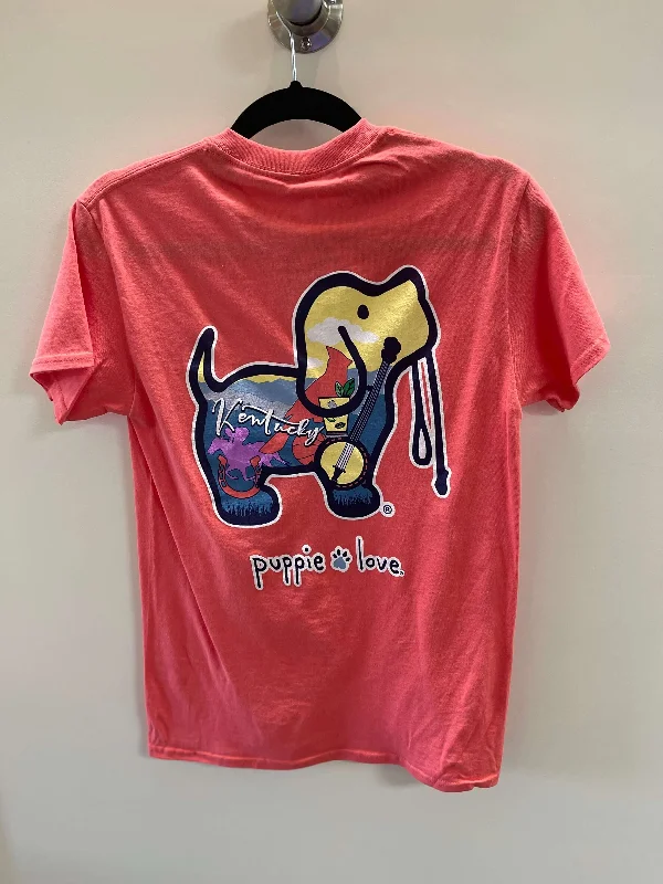 Puppie Love Kentucky Coral T-Shirt Lace Blend Ribbed Blend Corduroy Blend